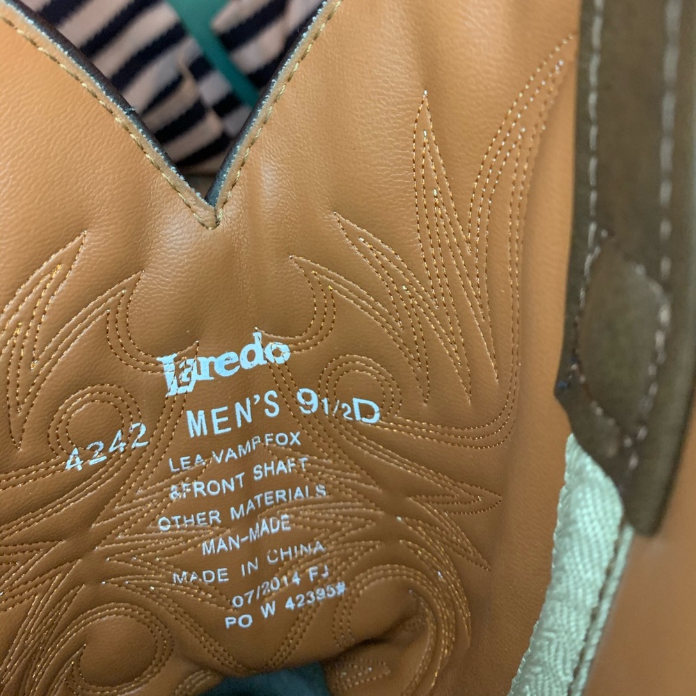 Laredo men’s boots in size 9 1/2. - Picture 4 of 8